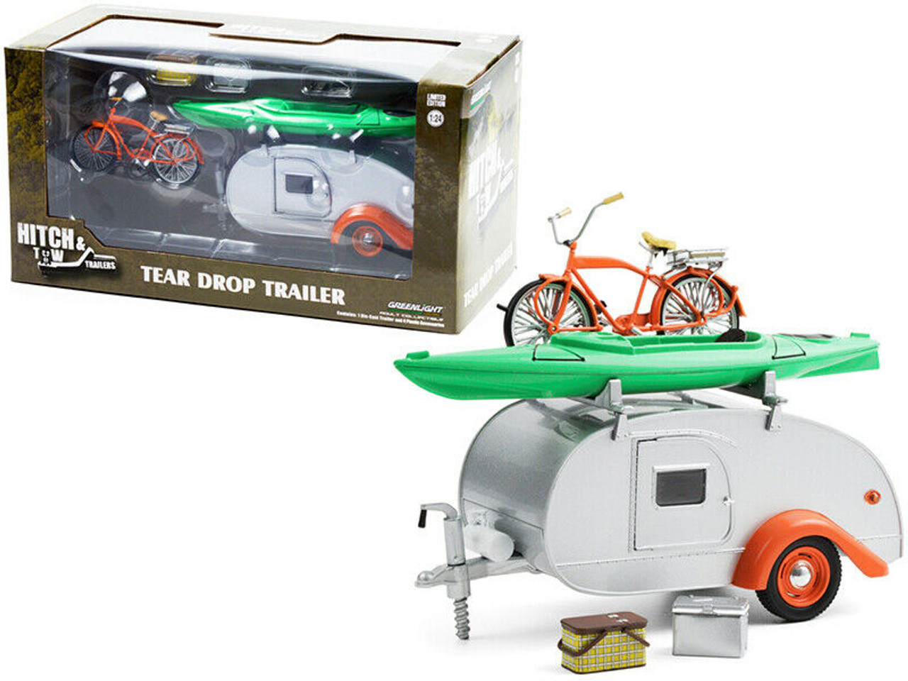 GREEN LIGHT グリーンライト 1/24 HITCH＆TOW 1964 WINNEBAGO 216