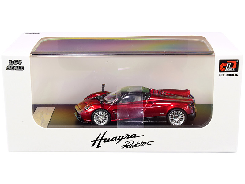 Pagani Huayra Roadster Red Metallic with Carbon Top and Carbon