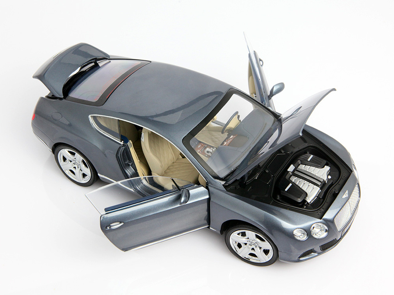1/18 Minichamps Bentley Continental GT (Grey) Diecast Car Model 