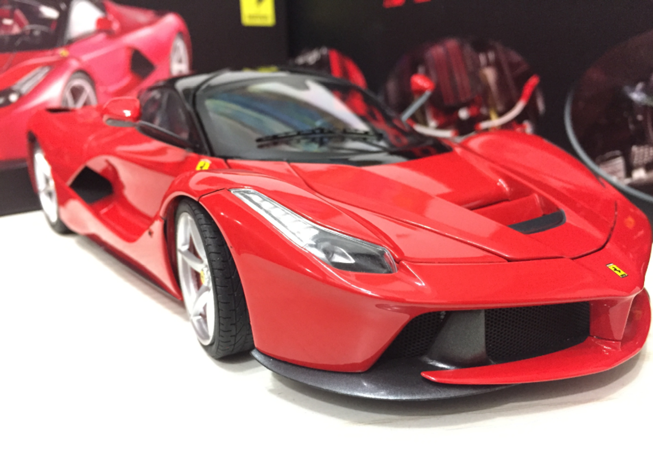 1/18 Hot Wheels Hotwheels Elite Ferrari LaFerrari (Red) Diecast Model