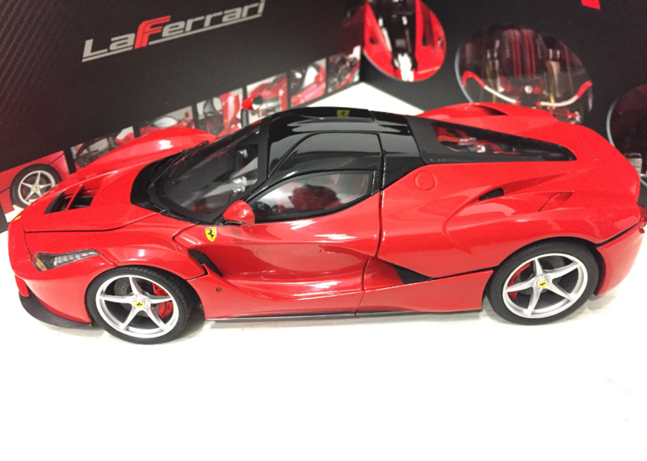 1/18 Hot Wheels Hotwheels Elite Ferrari LaFerrari (Red) Diecast Model