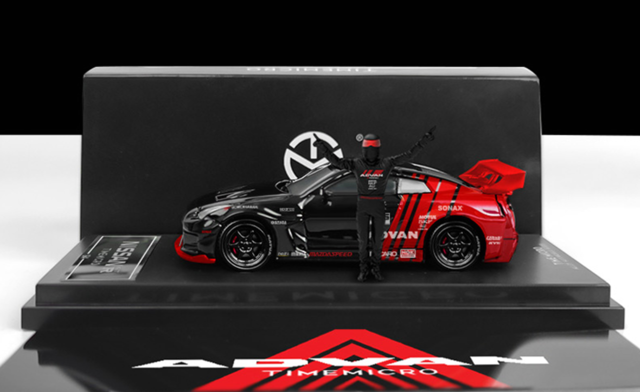 1/64TIMEMODEL R35 3台➕TIMEMICRO 35GT-RR 1/64 Time Micro Nissan GT-R GTR R35 3.0 LBWK Advan Theme