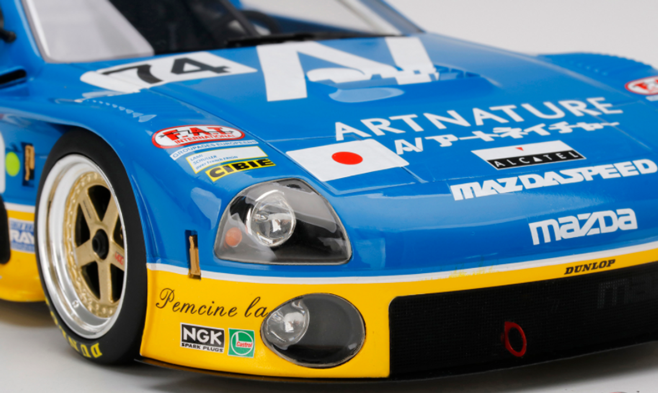 お得人気TOP SPEED 1/18 マツダ RX-7 #74 Le Mans 24h 1994 レーシングカー