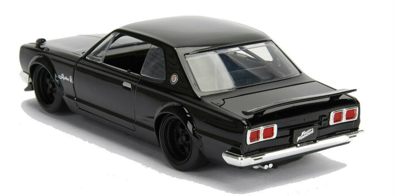 1/24 Jada The Fast & Furious - Brian's 2000 Nissan Skyline GT-R Black Diecast Car Model