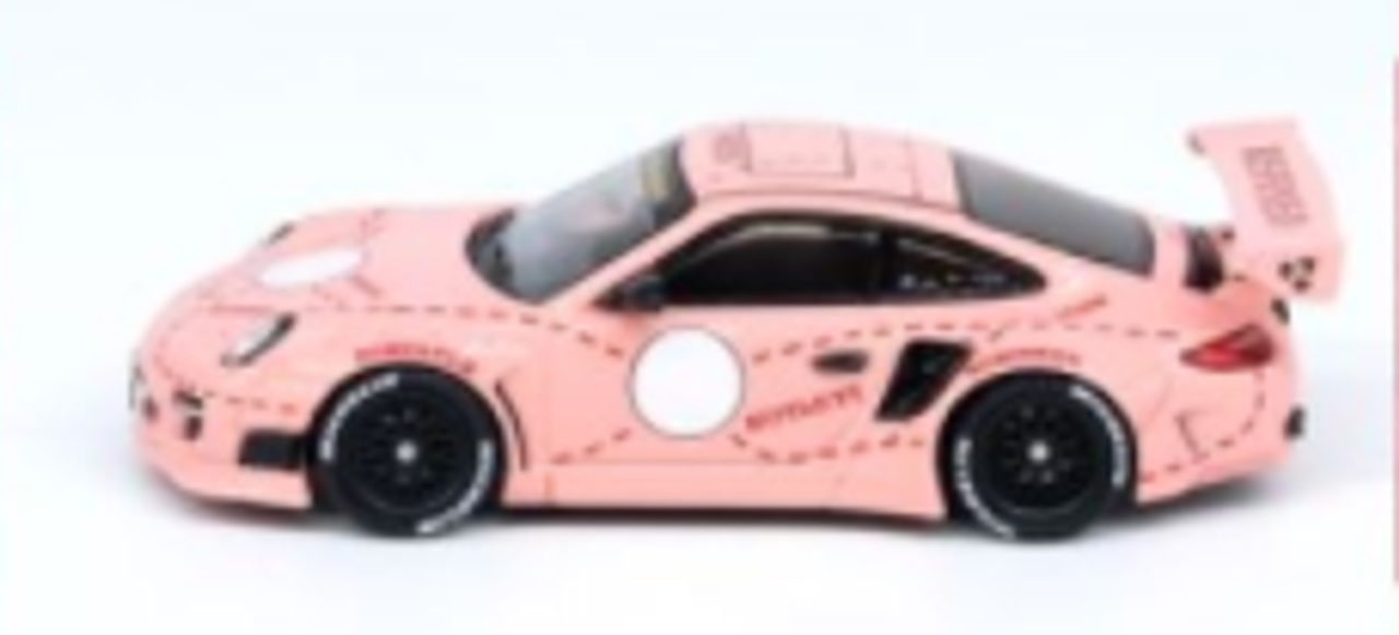 1/64 INNO64 Porsche 997 LBWK Pink Pig Carloverdiecast Special Edition Model