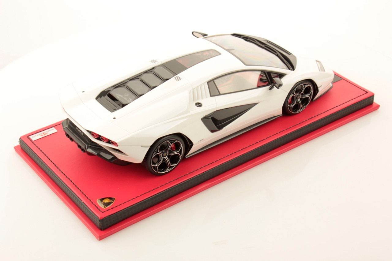 1/18 MR Collection Lamborghini Countach LPI 800-4 (Bianco Siderale White) Resin Car Model