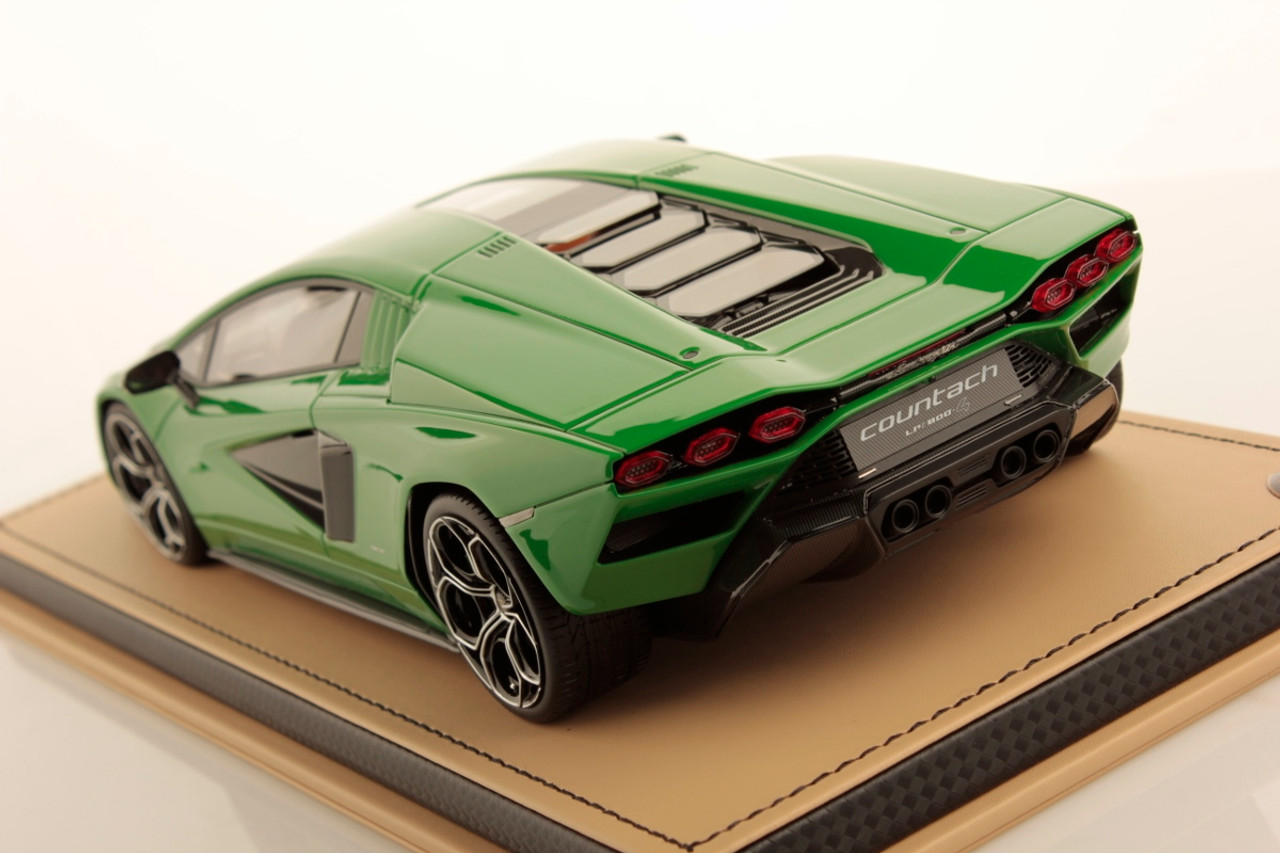 1/18 MR Collection Lamborghini Countach LPI 800-4 (Verde Medio Green) Resin Car Model
