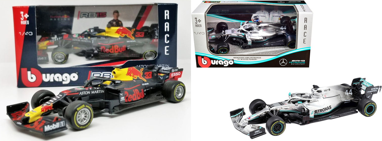 1/43 Bburago Mercedes AMG Petronas F1 W10 EQ Power+ #44