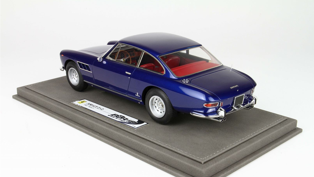 1/18 BBR Ferrari 330 GT 2+2 Series 2 1965 Single Light BLUE SERA 509 C Resin Car Model Limited