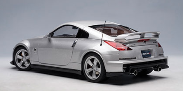 1 18 Autoart Nissan Fairlady Z Version Nismo 07 Type 380rs Brilliant Silver Diecast Model Livecarmodel Com
