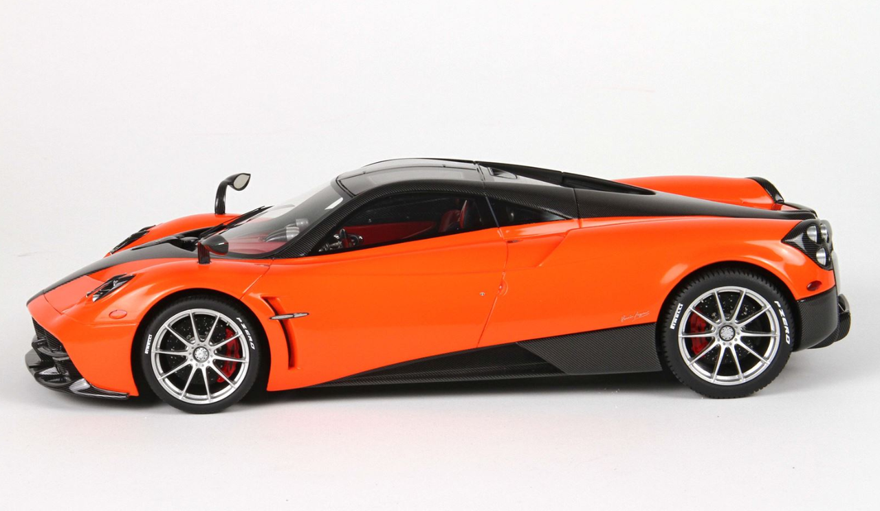 1/18 BBR Pagani Huayra STORM KIT Metallic Orange Resin Car Model Limited 24  Pieces