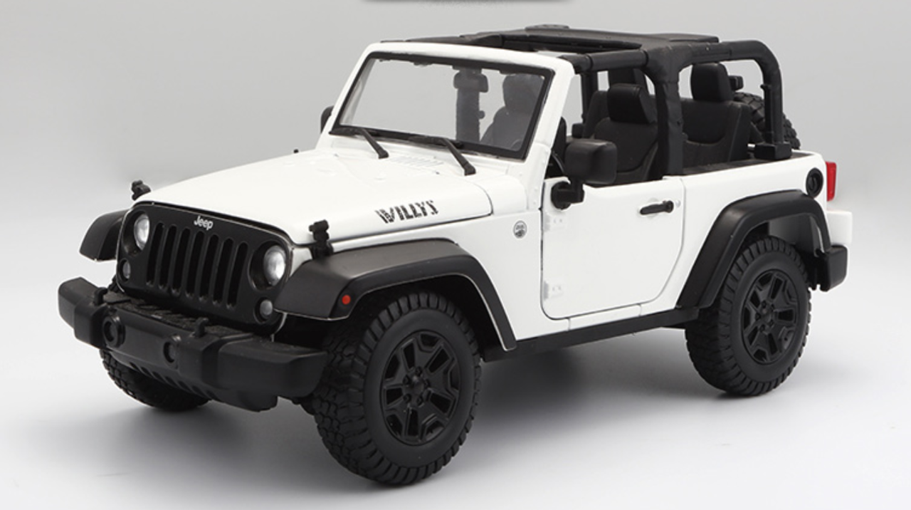 jeep wrangler diecast model