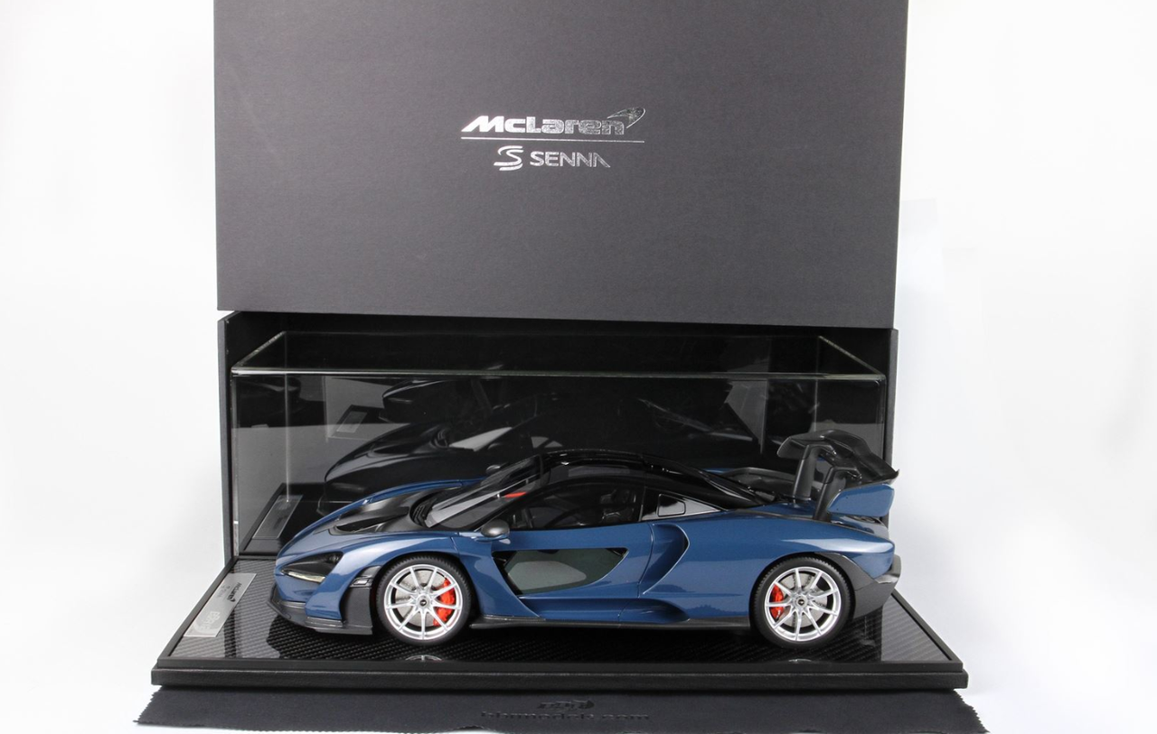 1/12 BBR McLaren Senna Victory Gray 2018 Resin Car Model Limited 10 Pieces