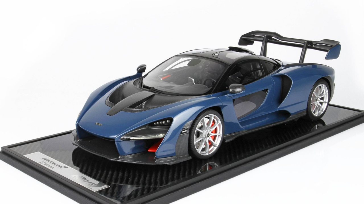 1/12 BBR McLaren Senna Victory Gray 2018 Resin Car Model Limited 10 Pieces