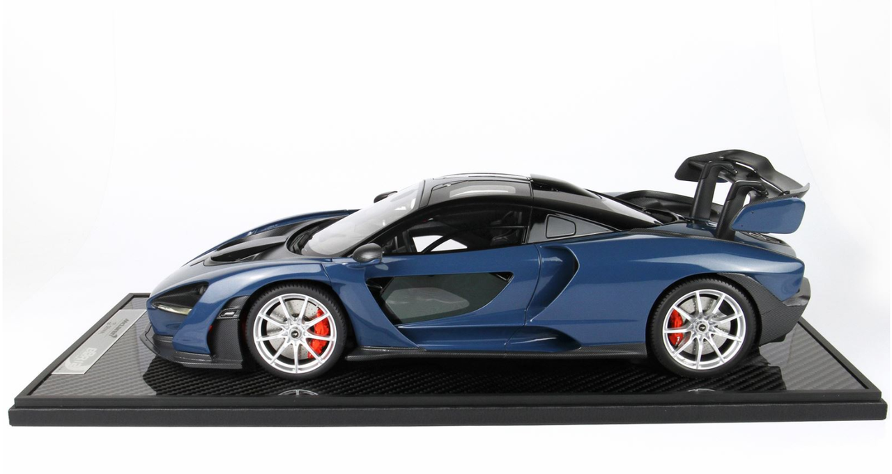 1/12 BBR McLaren Senna Victory Gray 2018 Resin Car Model Limited 10 Pieces