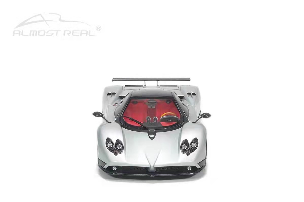 1/18 Almost Real 2005 Pagani Zonda F (Silver) Diecast Car Model