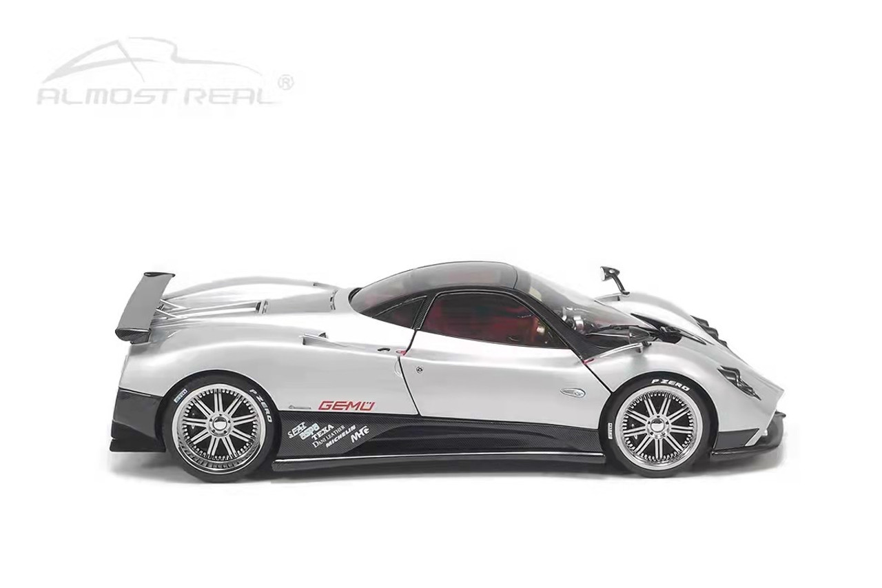 1/18 Almost Real 2005 Pagani Zonda F (Silver) Diecast Car Model