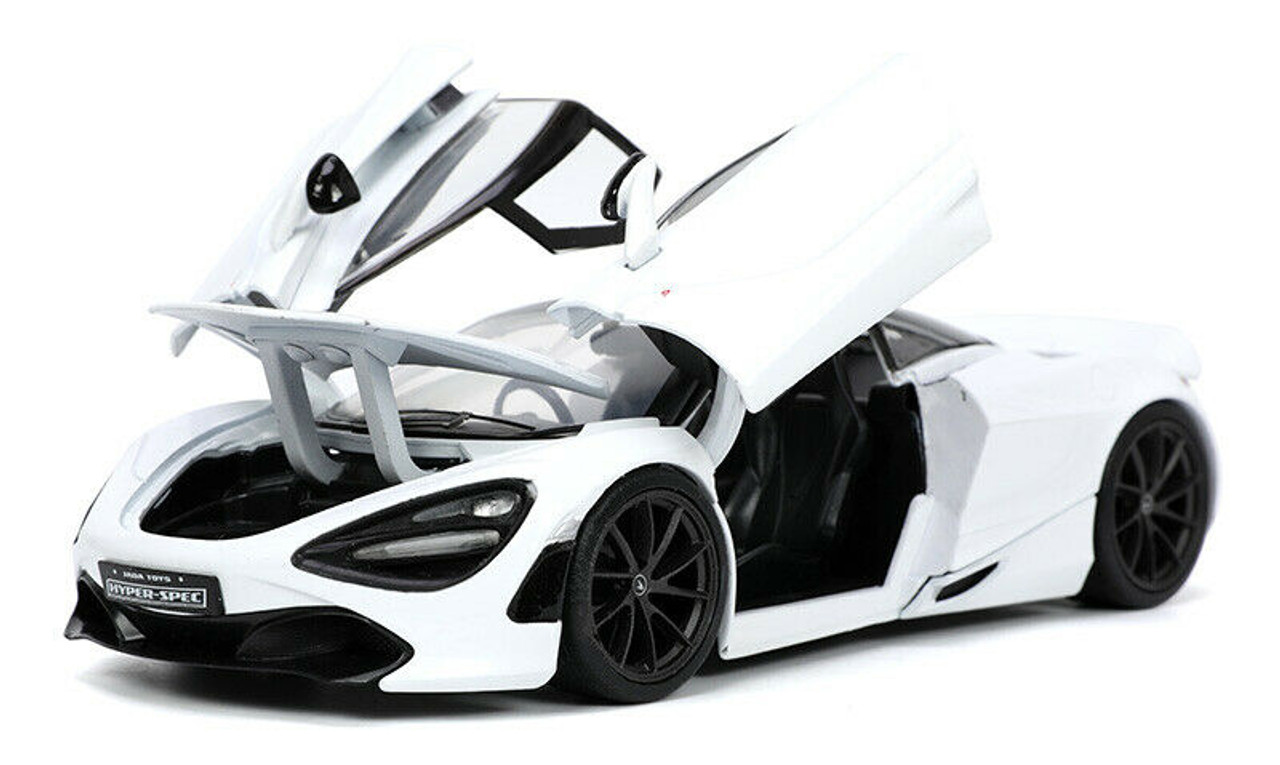 1/24 Jada McLaren 720S White Diecast Car Model