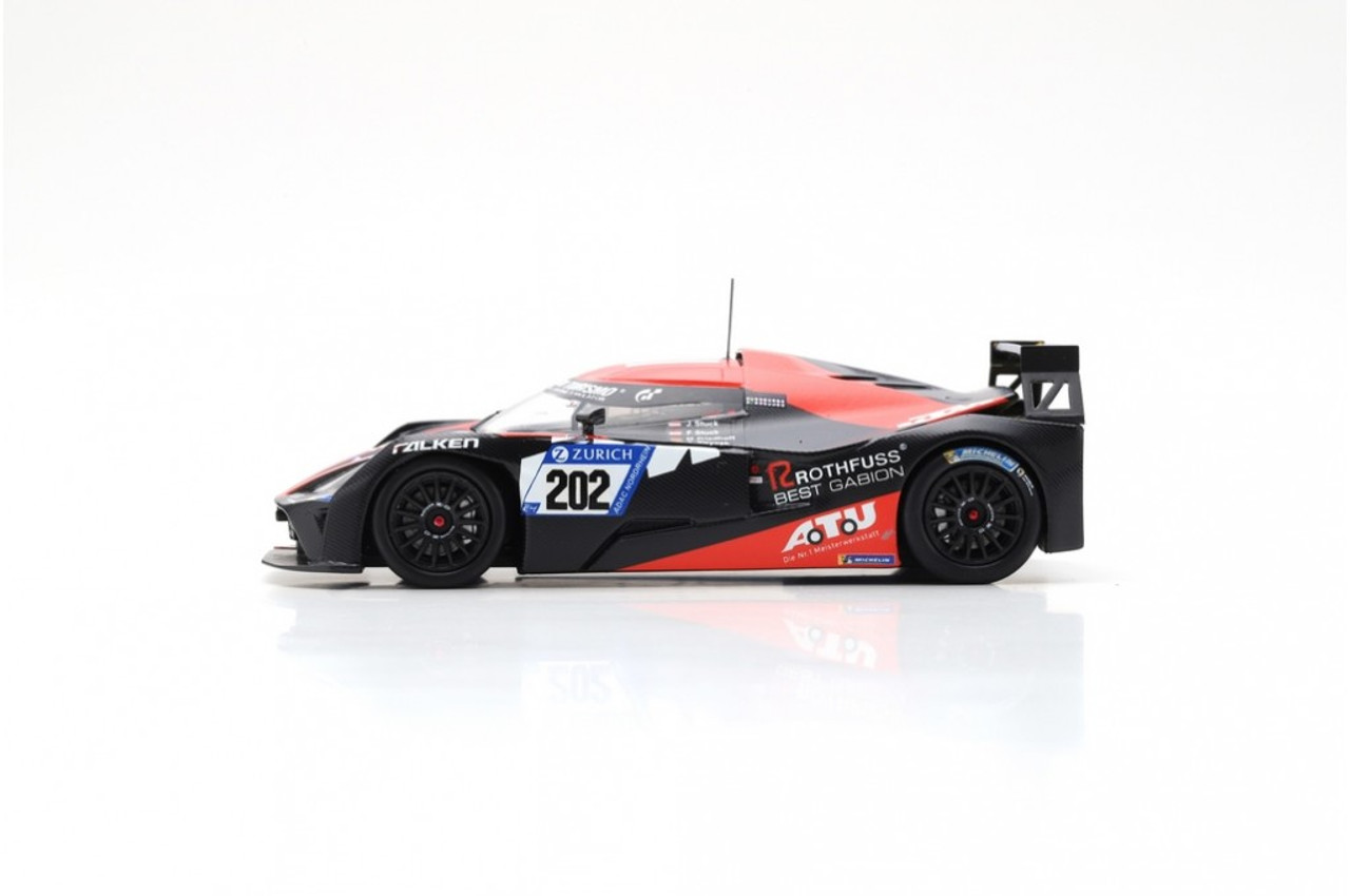 1/43 KTM X-Bow GT4 No.202 Cup-X class 24H Nürburgring 2018 - Winner Isert Motorsport F. Stuck - J. Stuck - V. Strycek - M. FriedhoffLimited 300