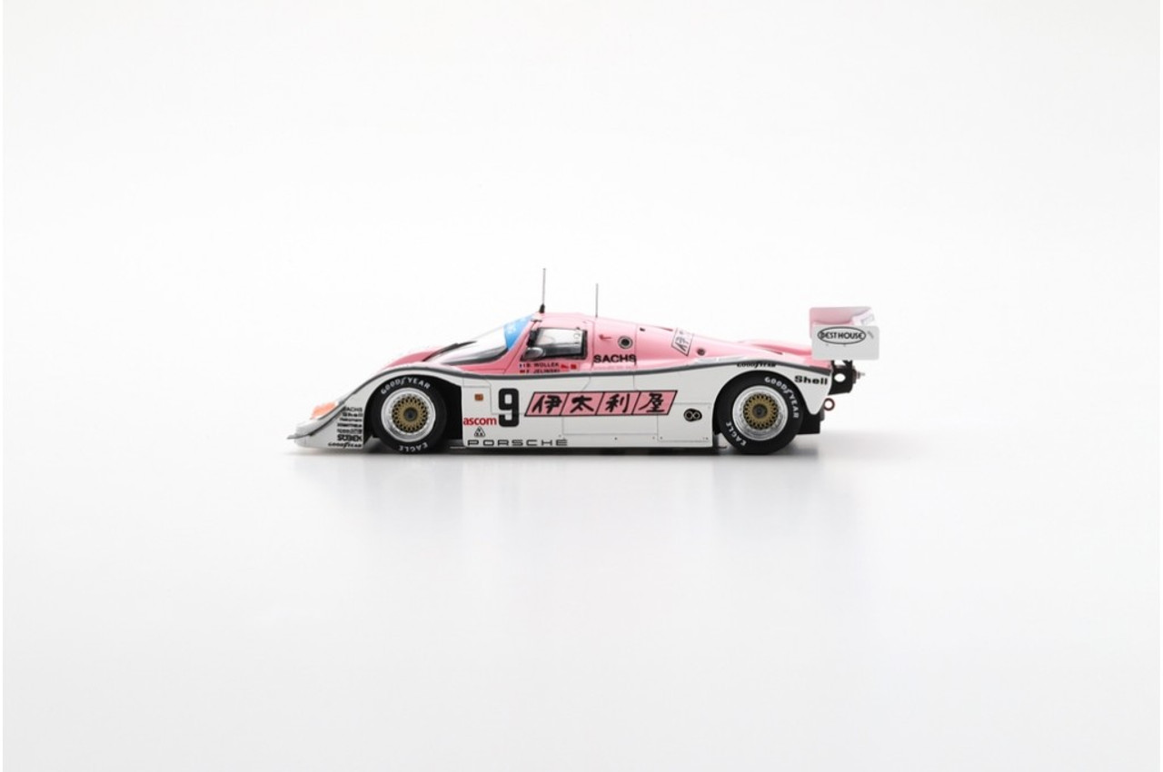 1/43 Porsche 962 C No.9 1000km Fuji 1989 B. Wollek - F. Jelinski Limited 500