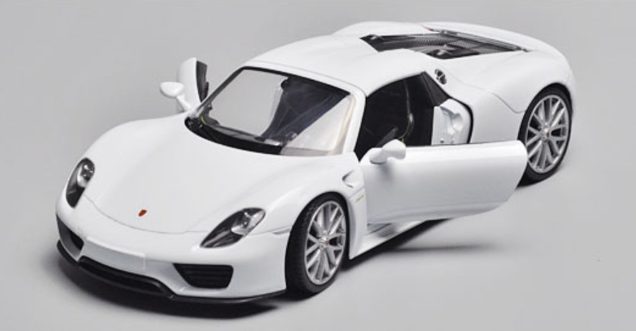 1/24 Welly FX Porsche 918 (White) Diecast Model