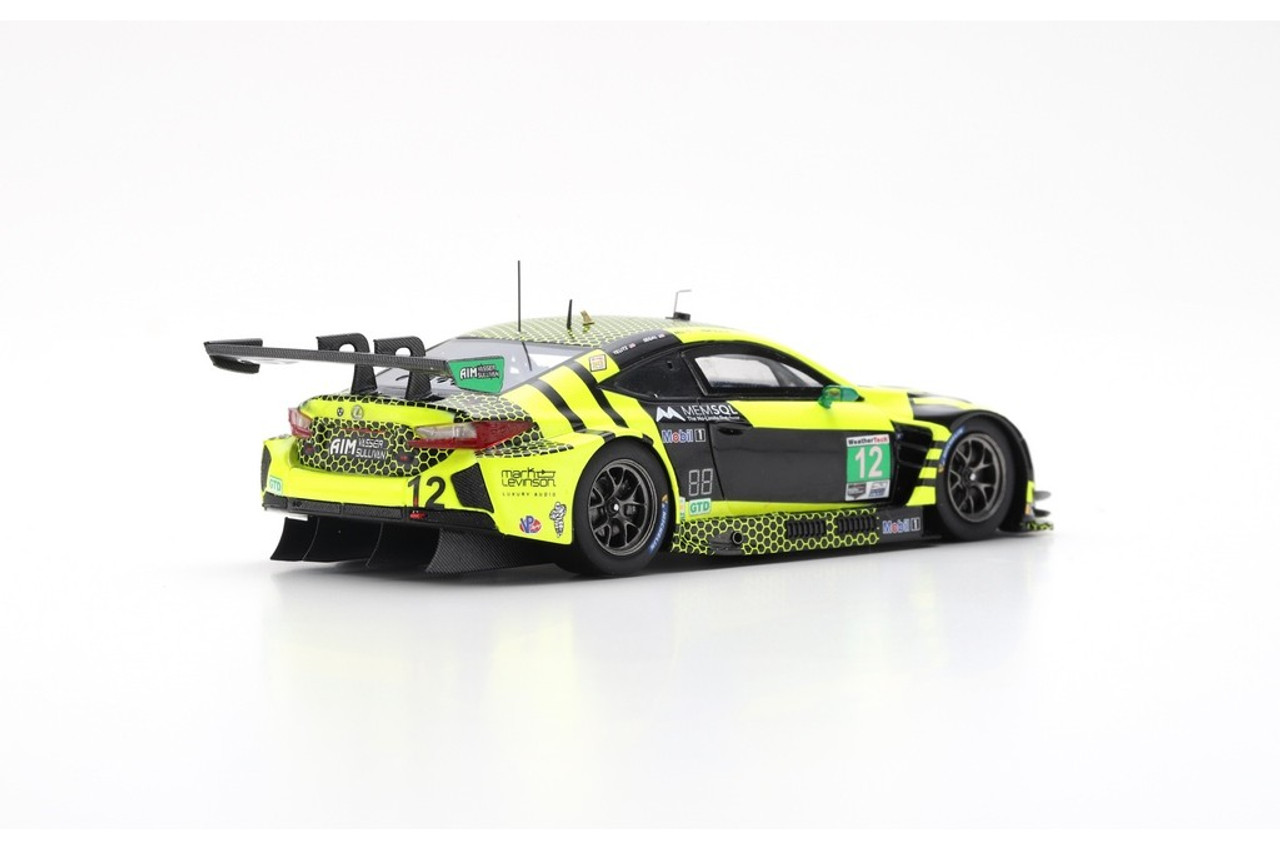 1/43 Lexus RC F GT3 No.12 AIM Vasser Sullivan 24H Daytona 2019 F. Montecalvo - T. Bell - A. Telitz - J. Segal Limited 500