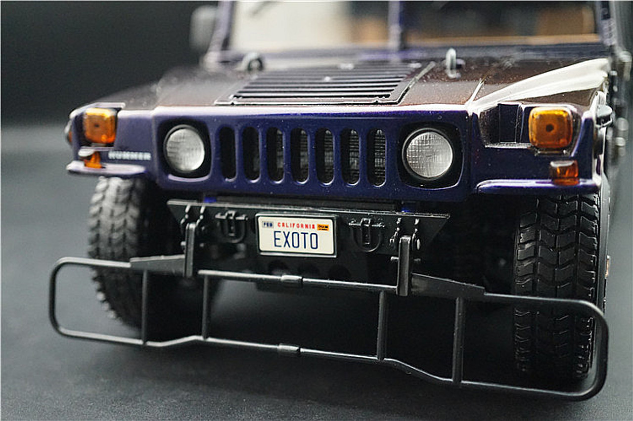 RARE 1/18 Exoto Hummer H1 Chameleon Purple Diecast Model