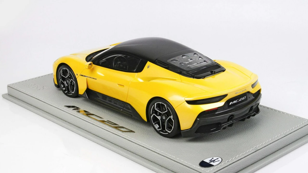 BBR 1/64 MC20 黄 BBR 1/64 MC20 黄 BBR Models Maserati MC20 Giallo