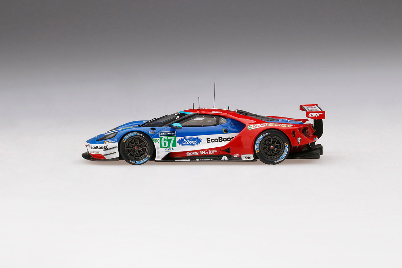 FORD Gt 3.5l Turbo V6 Team Ford Chip Ganassi Uk №69 Lmgte Pro 24h Le Mans 2017 R Briscoe   S Dixon   R Westbrook Red Blue White