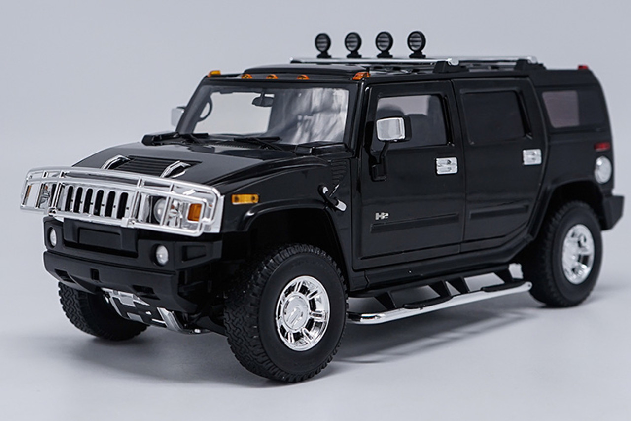 1/18 Highway 61 Highway61 Hummer H2 (Black) Diecast Model