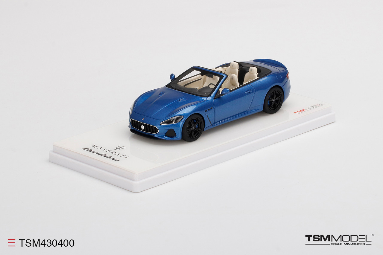 1/43 Maserati GranCabrio Blue Blu Sofisticato Resin Car Model