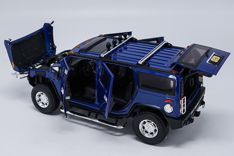 Miniature Hummer 1/18 – NCIS 2006 – Highway 61/DCP – Noir – 4x4 Américain