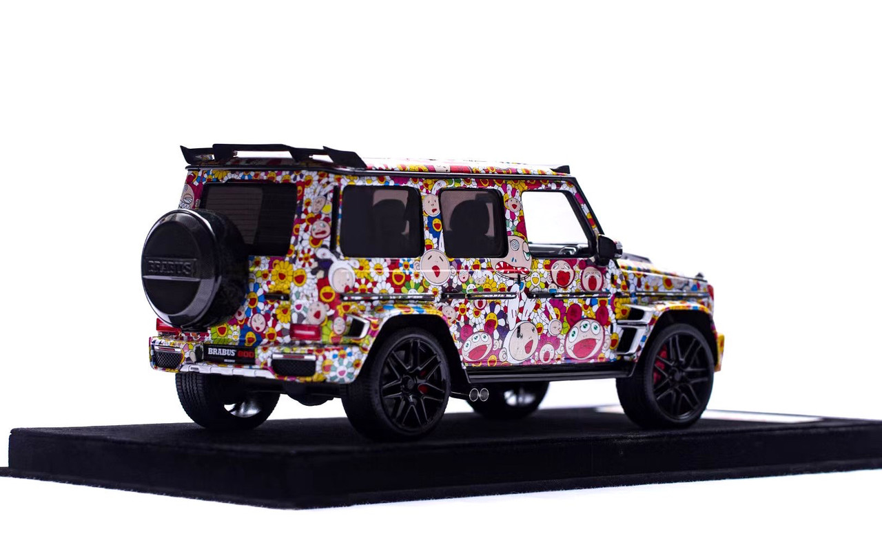 1/64 Motorhelix Mercedes-Benz Mercedes G63 AMG LV Decal Car Model