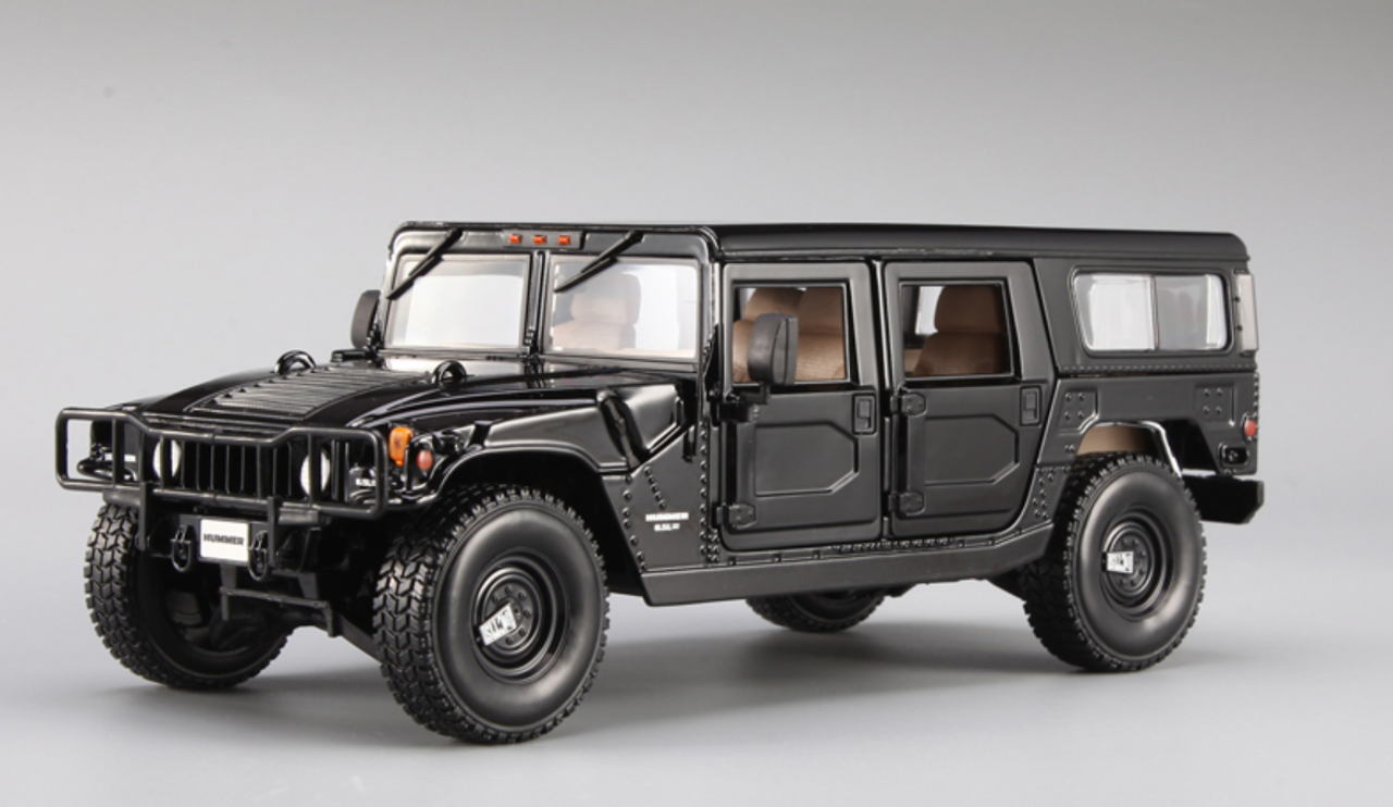 HUMVEE HUMMER ハマー 1/18 BLACK - ミニカー