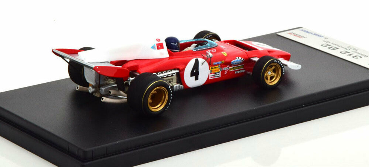 1/43 Ferrari 312 B2 No.4 Winner German GP 1972 Jacky Ickx