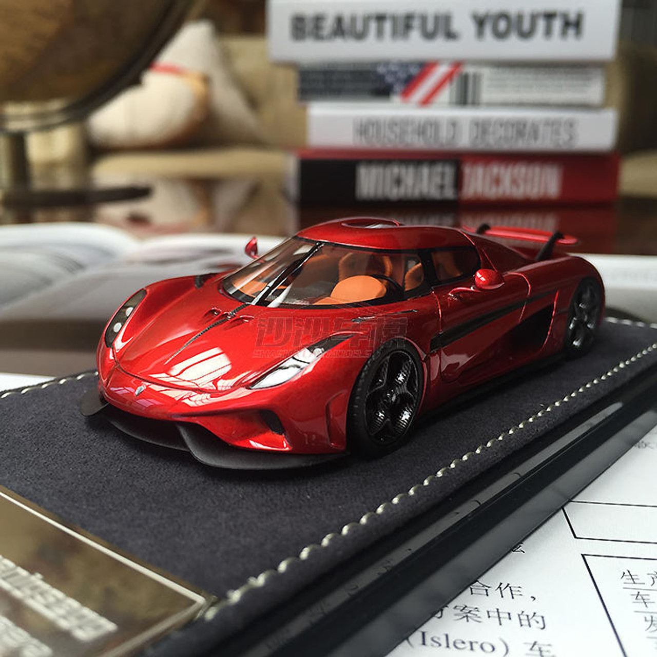 1/43 Frontiart Sophiart Koenigsegg Regera (Red) Car Model 