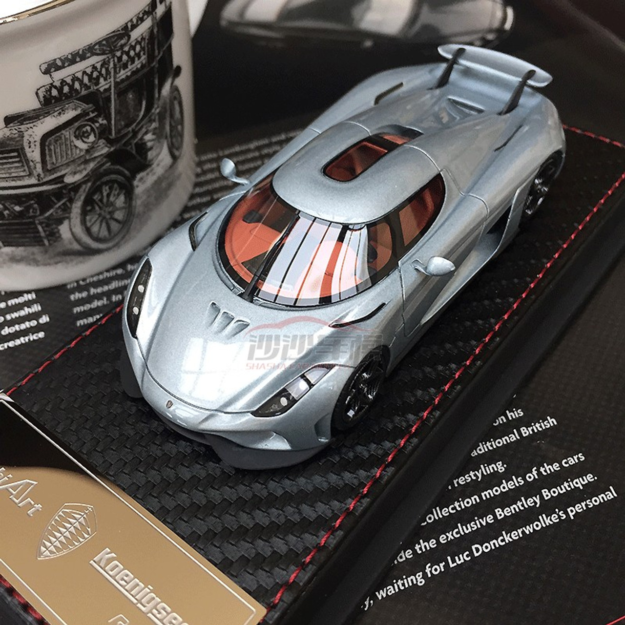 SophiArt Koenigsegg Regera White 1/43-