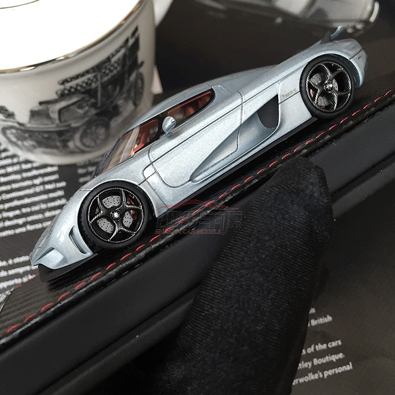 1/43 Frontiart Sophiart Koenigsegg Regera (Silver Blue) Car Model 