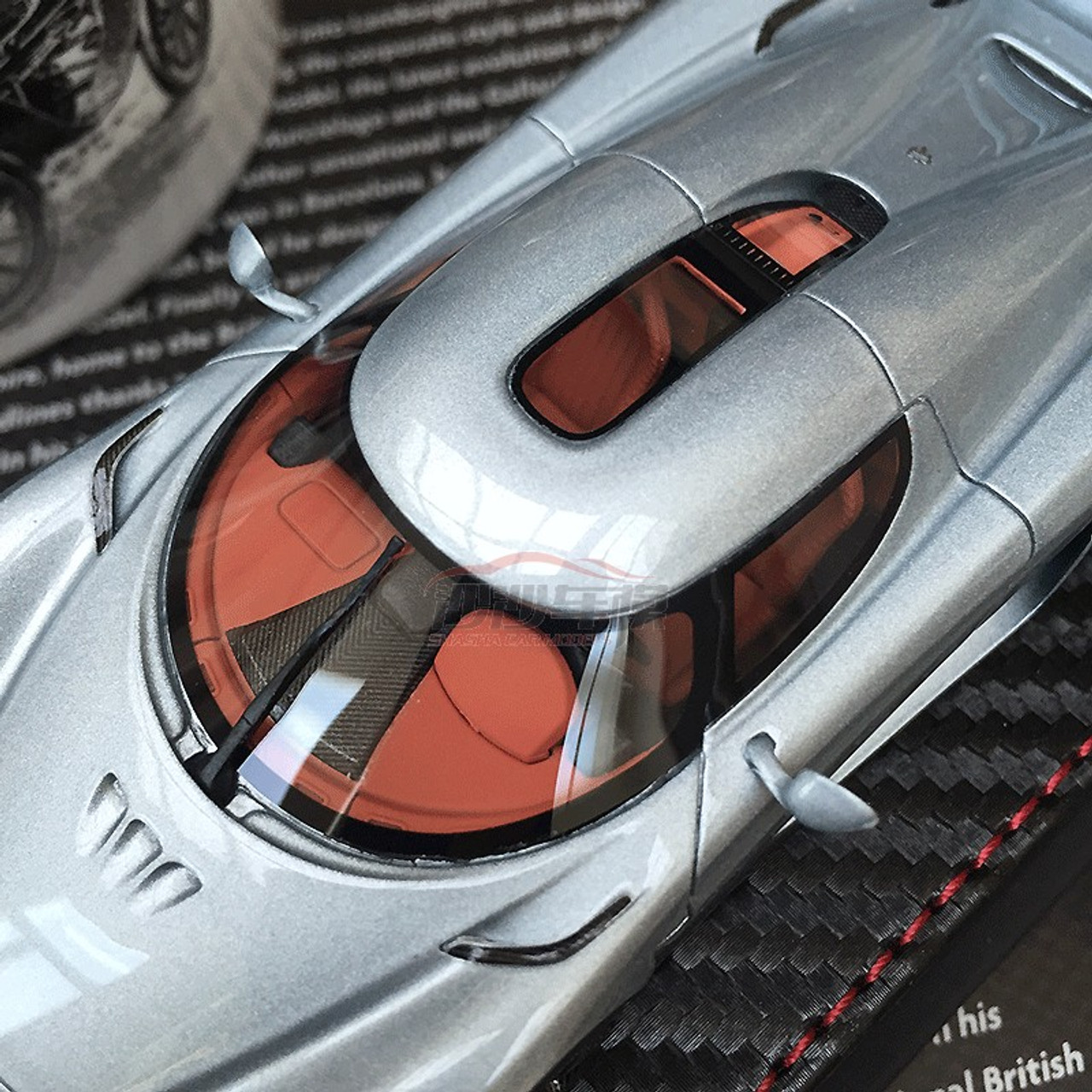 1/43 Frontiart Sophiart Koenigsegg Regera (Silver Blue) Car Model