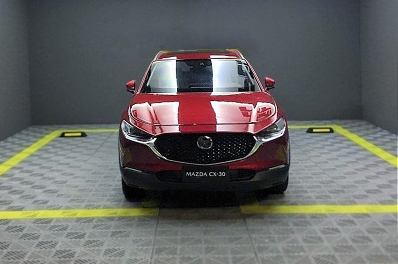 マツダ特注 1/18 マツダ MAZDA CX-30 レッド 1/18 Mazda CX-30 CX30 Red Diecast Model Toy Car Gifts For