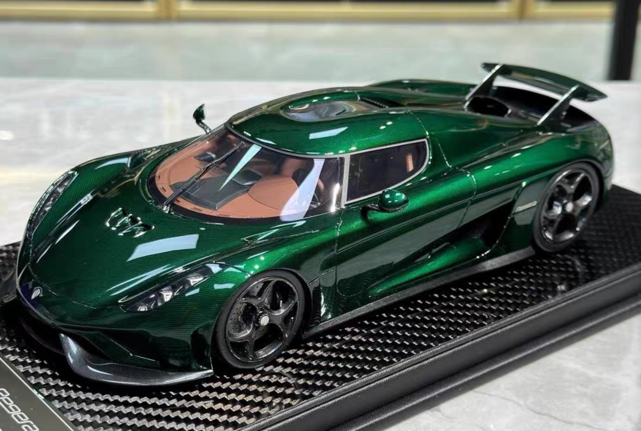 1/18 Frontiart Koenigsegg Regera (Green) Resin Car Model Limited