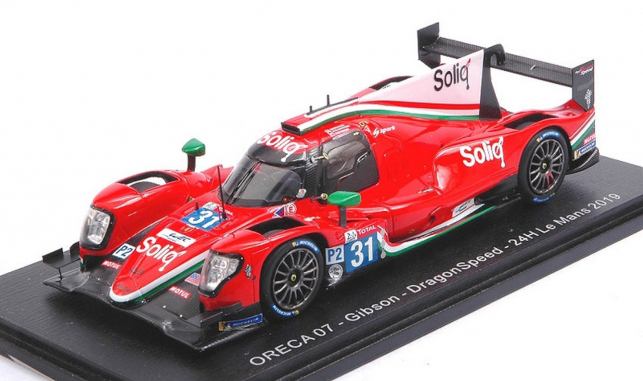 1/43 ORECA 07 - Gibson No.31 DragonSpeed 24H Le Mans 2019 R. González - P. Maldonado - A. Davidson