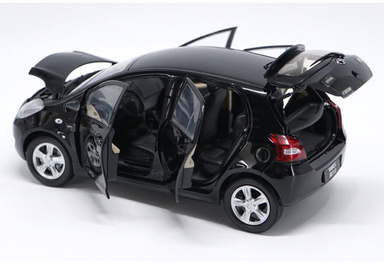 1/18 Dealer Edition Toyota Yaris / Vios (Black) Diecast Car Model 