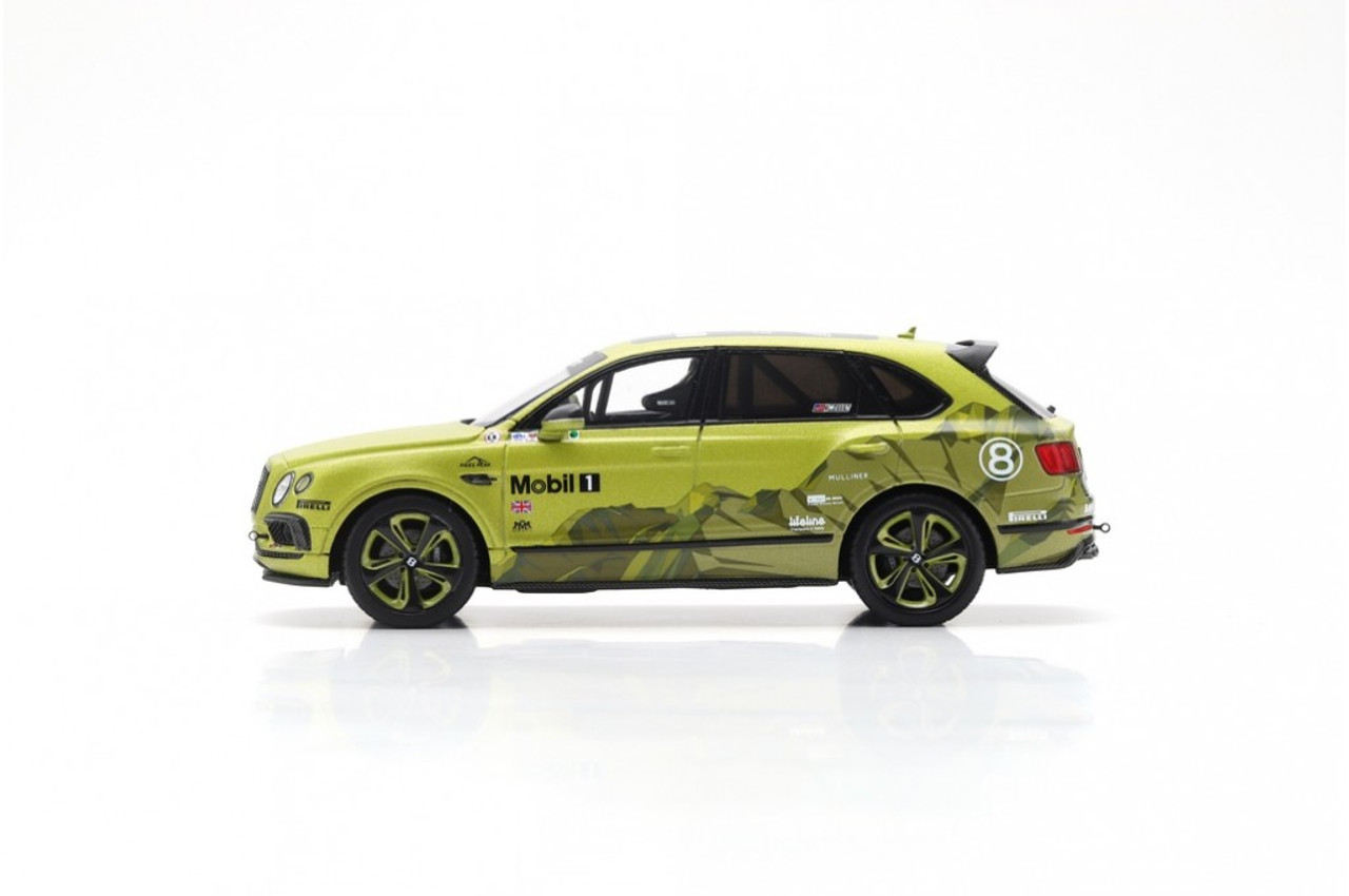 1/43 Bentley Bentayga Pikes Peak International Hill Climb 2018 10:49.902 SUV Production Record Time Rhys Millen