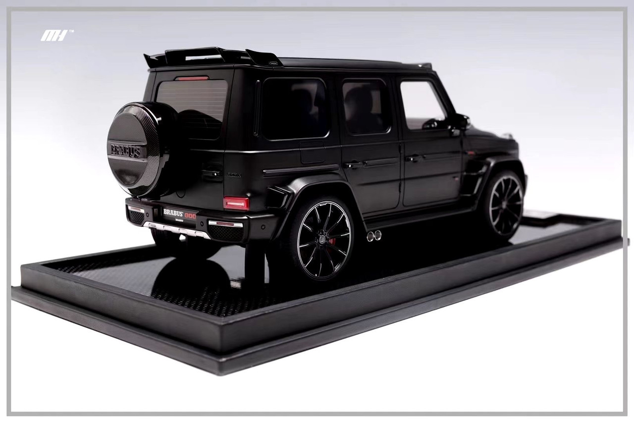 1/18 Motorhelix Mercedes-Benz Mercedes G-Class G63 AMG Brabus 800 (Matte Black) Resin Car Model Limited 199 Pieces