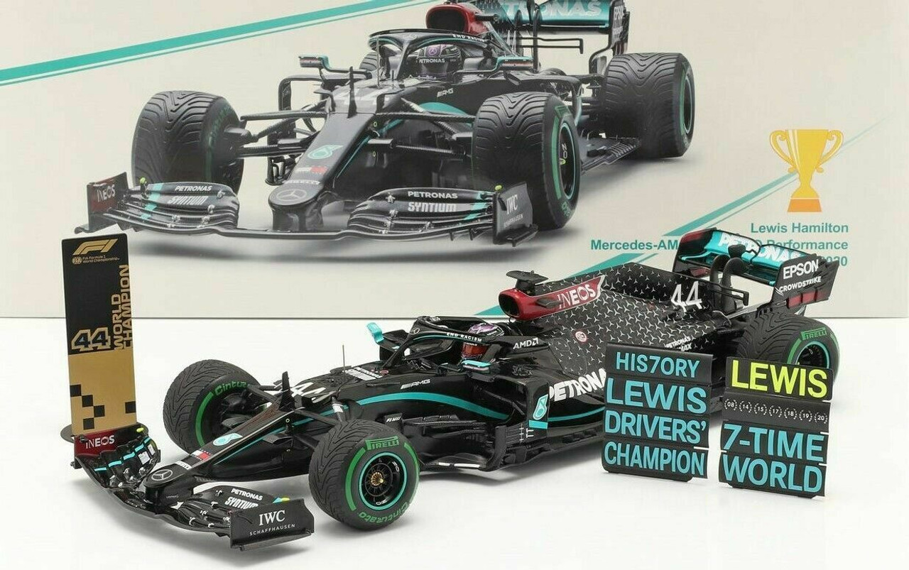 1/18 Mercedes-AMG Petronas Formula One Team No.44 F1 W11 EQ