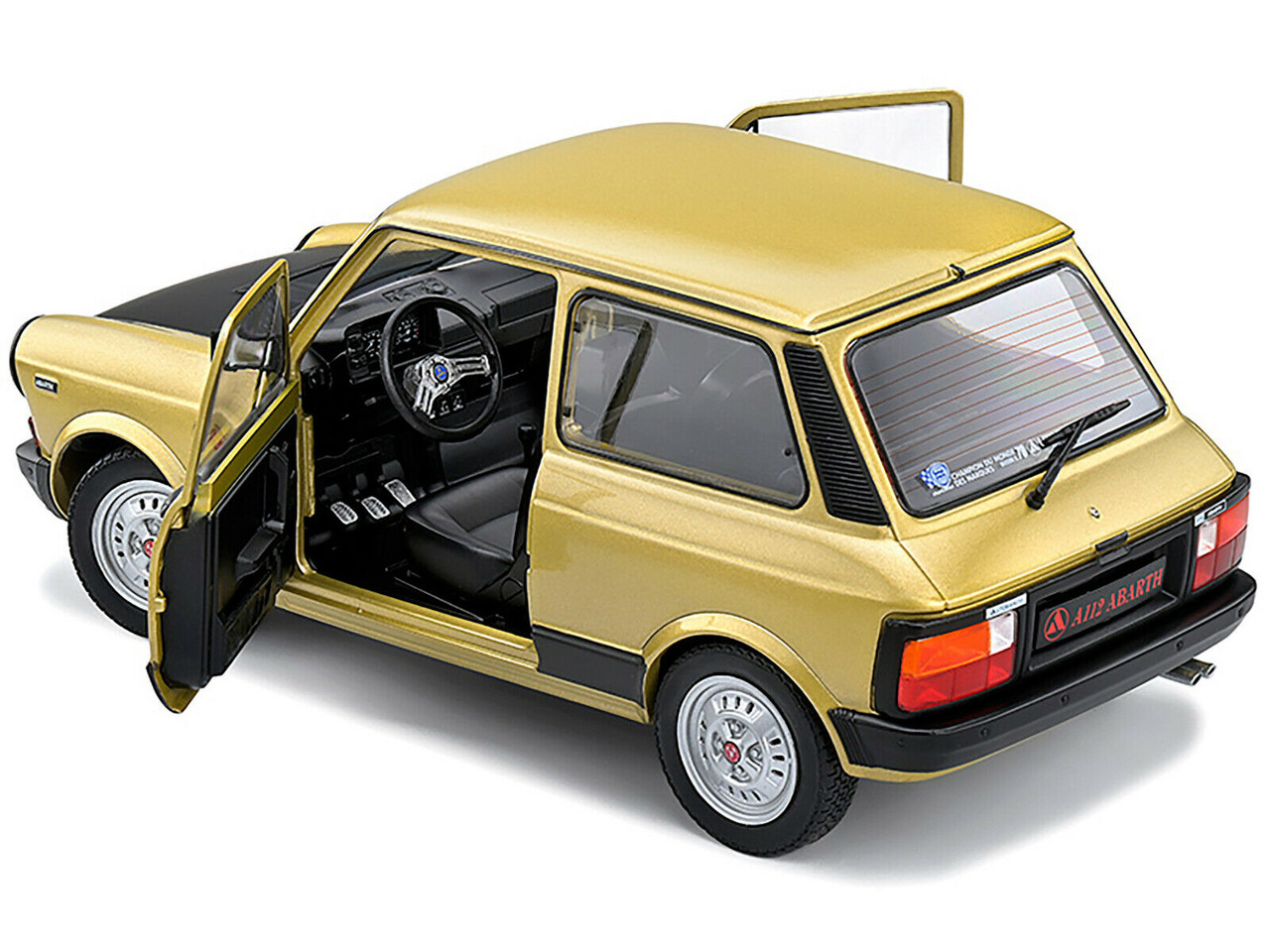 1/18 Solido 1980 Autobianchi A112 Mk5 Abarth (Bronze) Diecast Car Model