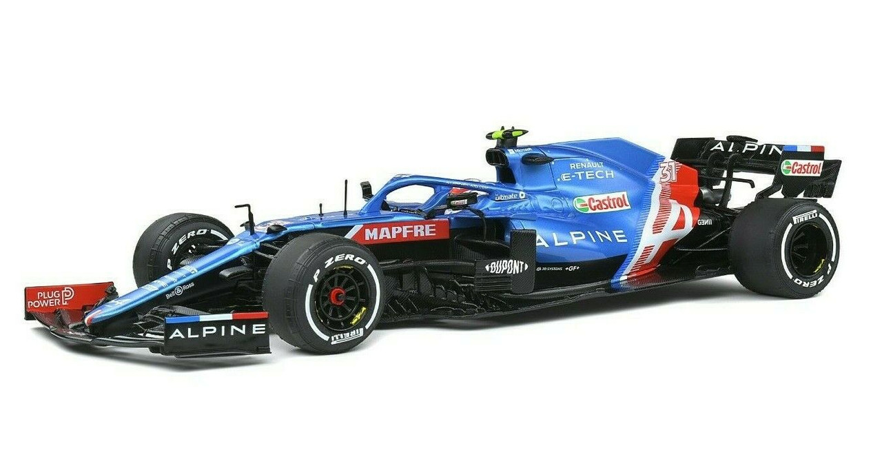 Voiture Miniature Alpine A522 No 31 Ocon GP Australia 2022 1/18 - S1808804  SOLIDO