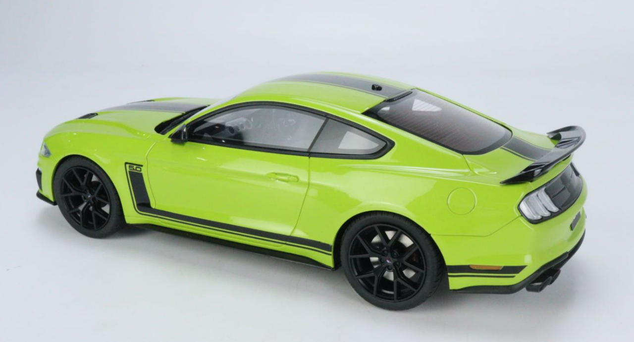 1/18 GT Spirit 2020 Ford Mustang R-Spec RSpec RHD (Grabber Lime Green) Resin Car Model