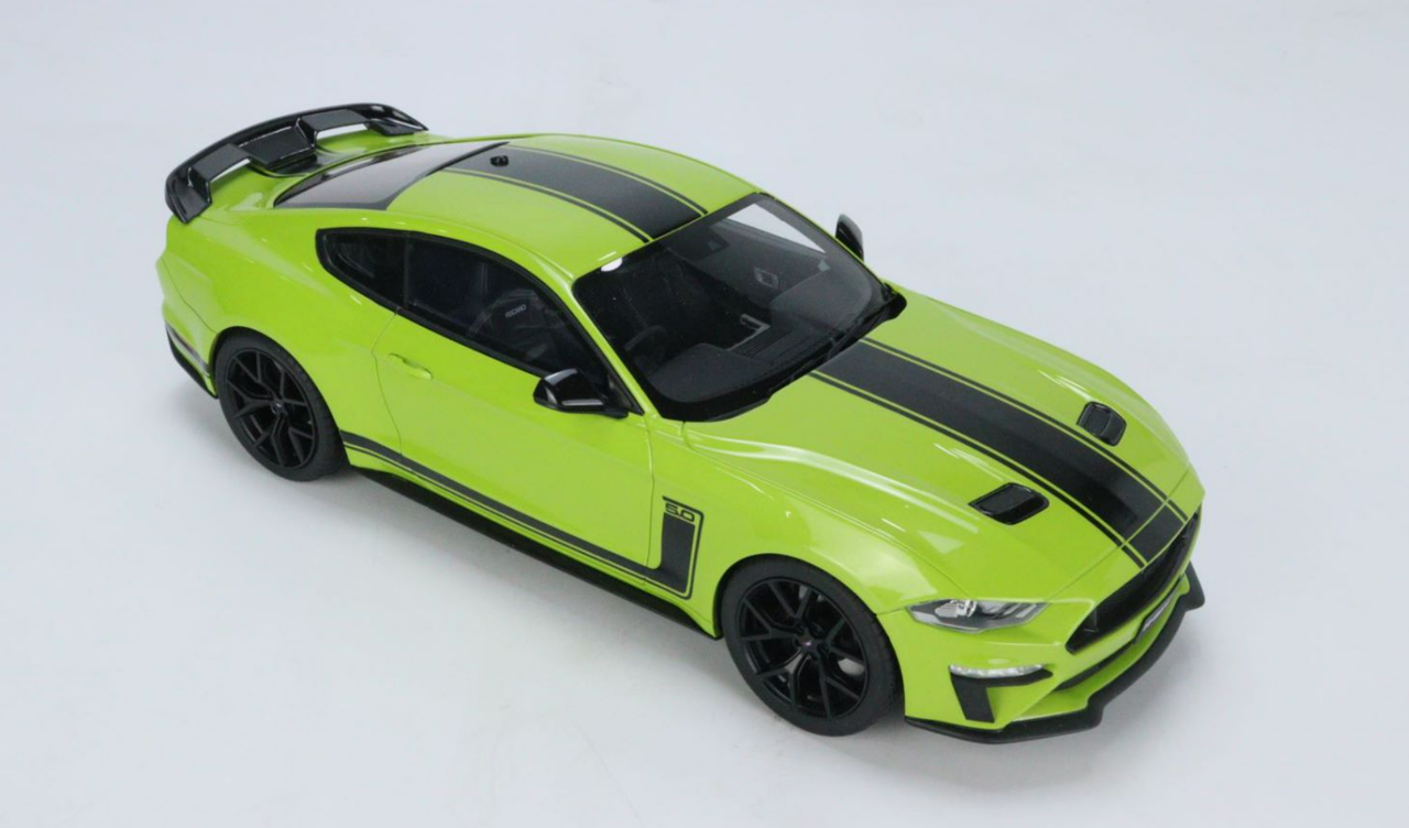 1/18 GT Spirit 2020 Ford Mustang R-Spec RSpec RHD (Grabber Lime Green) Resin Car Model